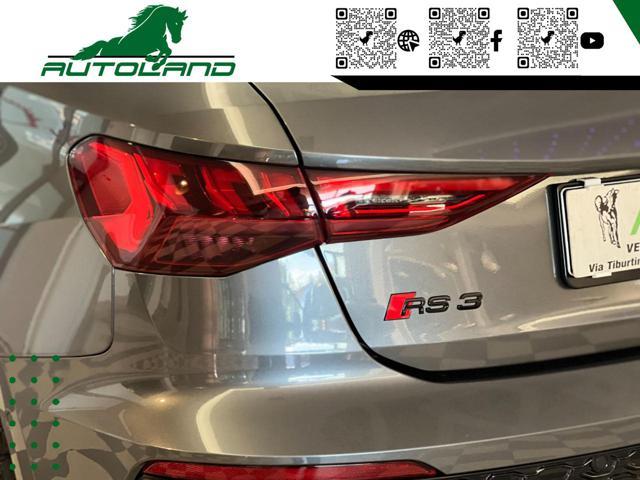 AUDI RS3 3 SPB TFSI quattro S tronic Tetto B&O Massaggio