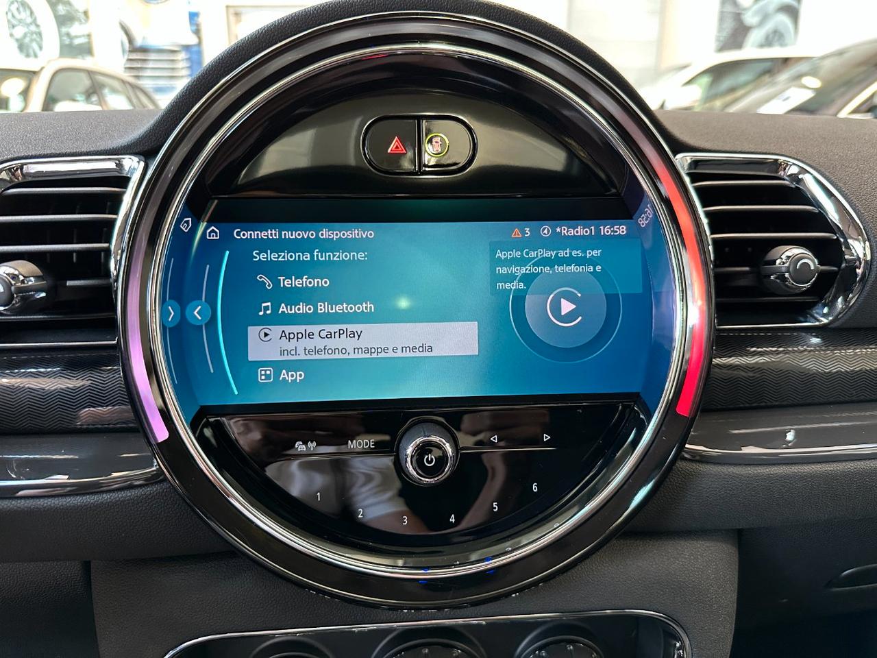 Mini Clubman Cooper Classic 1.5 Auto-LED-17"-Tetto-Telecamera-Carplay-keyless