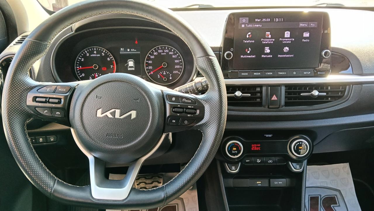 KIA PICANTO 1.0 BENZ-X LINE-AUTO-RETROC