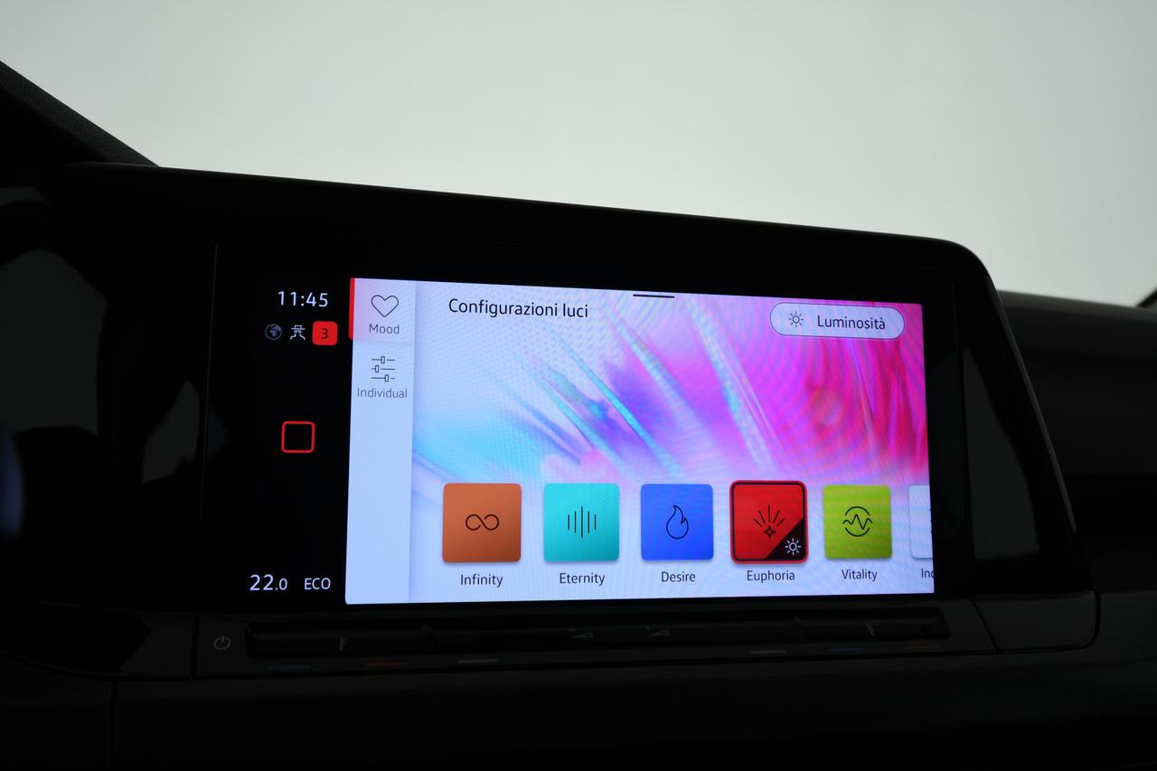 VOLKSWAGEN Golf 1.4 tsi ehybrid Style 204cv dsg APP CONNECT+ACC+ALCANTARA