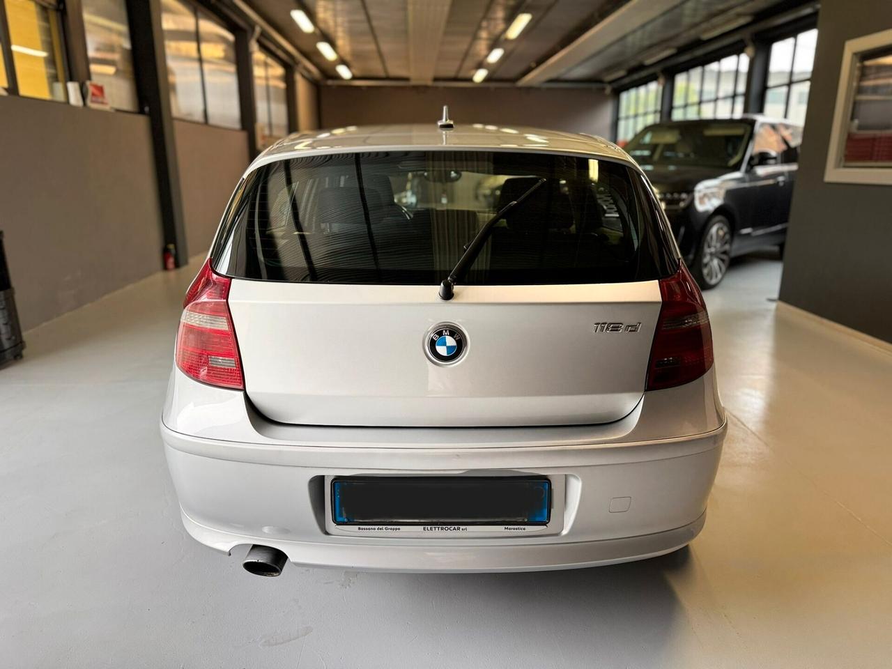 Bmw 118 118d cat 5 porte Eletta DPF
