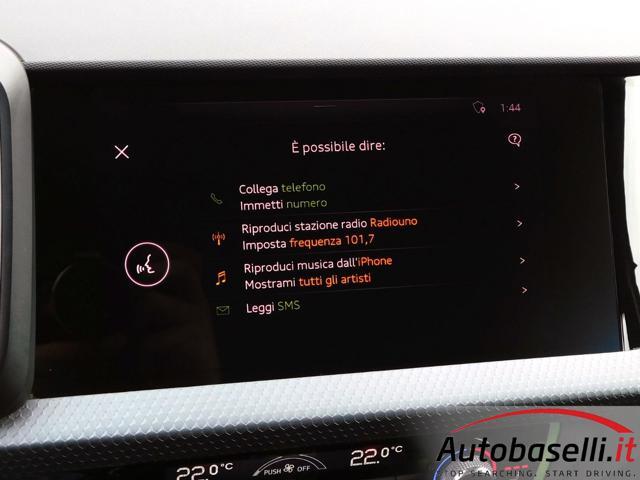 AUDI A1 SPORTBACK 30TFSI 1.0 116CV ADMIRED VIRTUAL COCKPIT