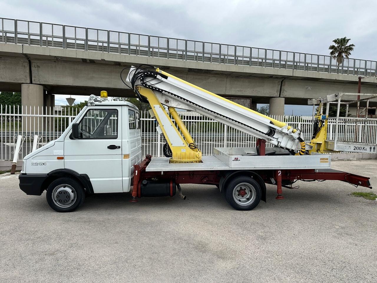 Fiat Daily 35.8 Piattaforma aerea SOLO 12 MILA KM