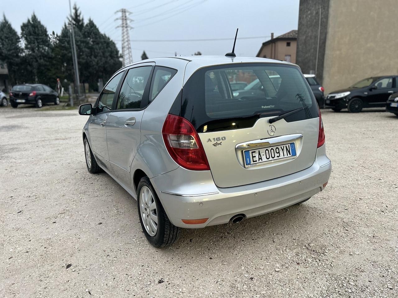 MERCEDES CLASSE A 160 95CV UNICO PROPRIETARIO