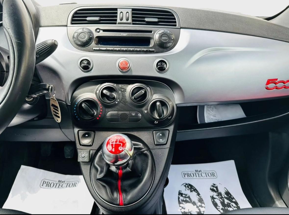 Fiat 500 1.2 benzina gpl 2015 euro 6 tributo ferrari neo patentati