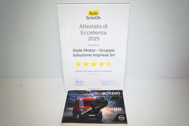 OPEL Movano 35Q 2.3 Turbo D 135CV L2H2 Ufficiale Certificato