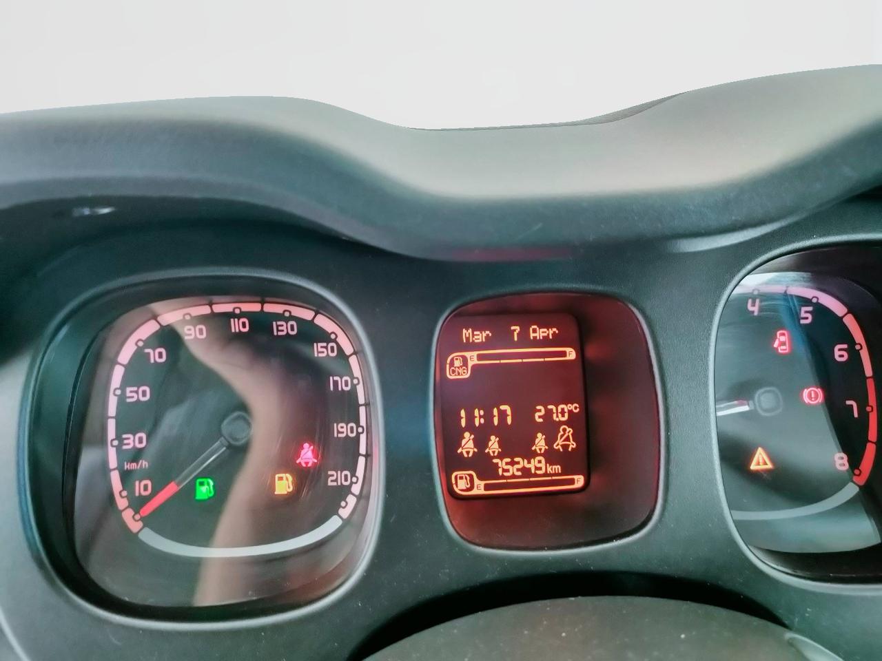 FIAT Panda III 2016 - Panda 0.9 t.air t. natural power Easy 80cv