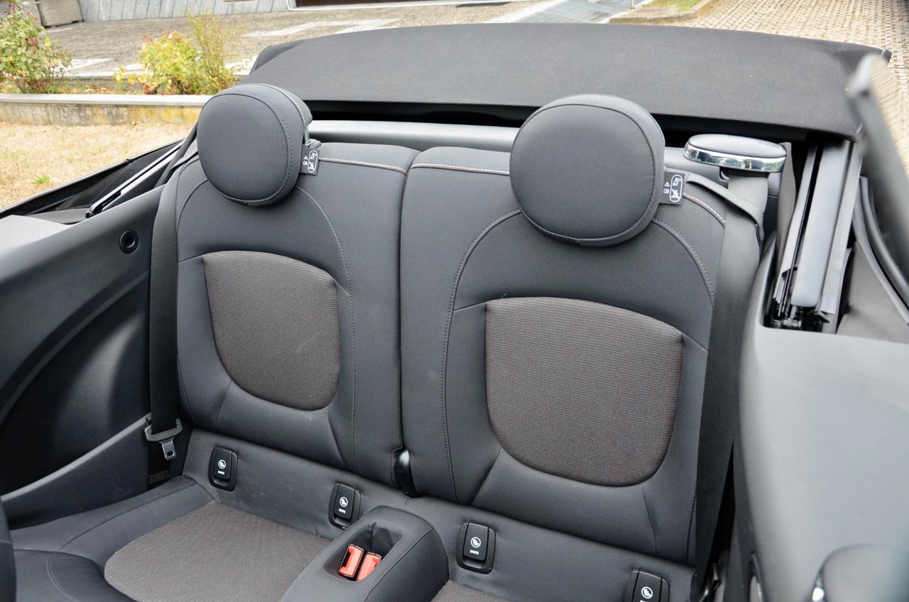 MINI COOPER CABRIO 1.5 136cv AUTO, SERVICE UFF MINI, UFF ITALIANA, UNICOPROP, EURO 6D, NAVI, FARI LED, APPLE, PERMUTE