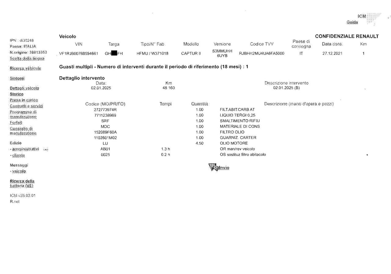 Renault Captur Full Hybrid E-Tech 145 CV Intens