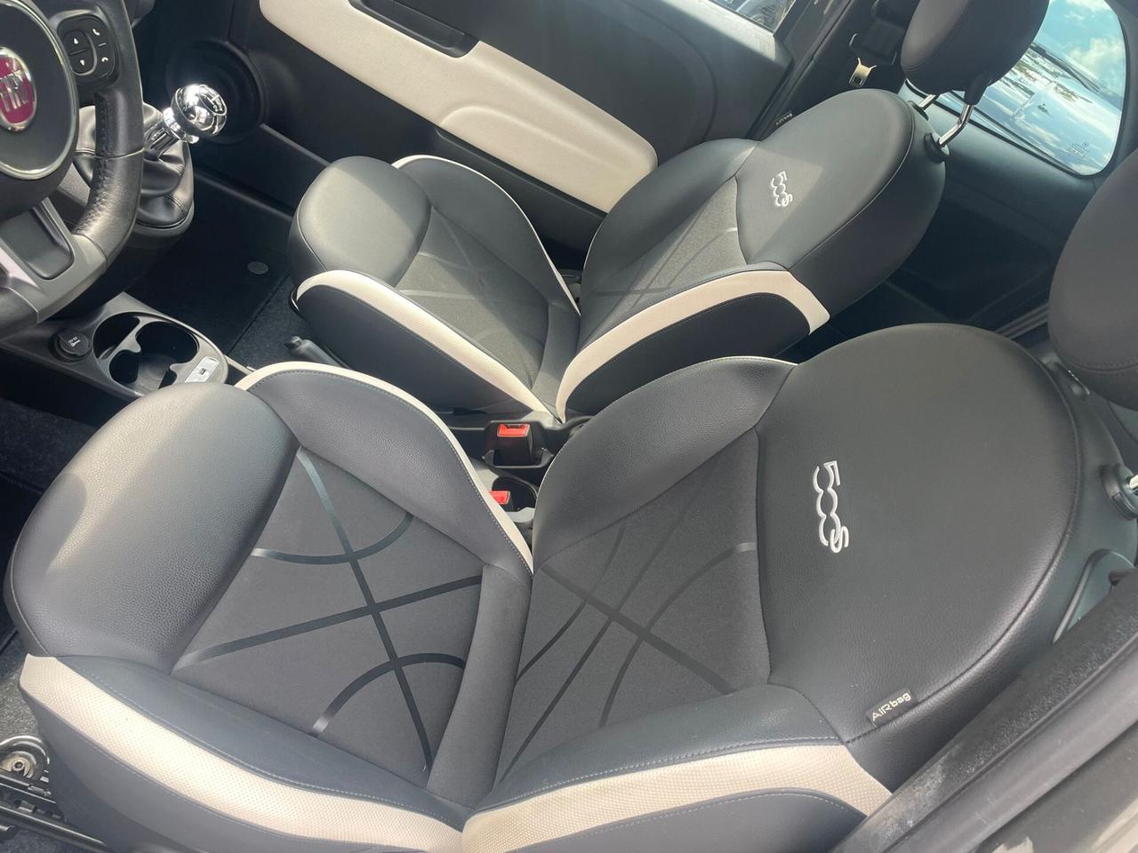 Fiat 500 1.2 S radio 7" sensori park