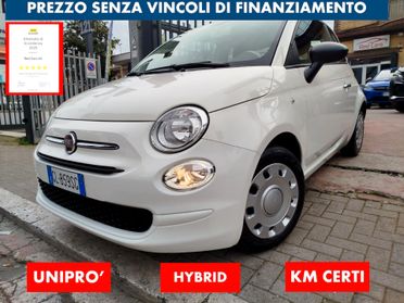 500 1.0- HIBRID *PREZZO VERO* UNIPRO'BLUETOOTH- GARANZIA 12 MESI