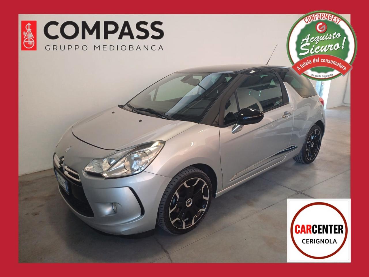 Citroen DS3 DS 3 1.4 HDi 70 Just Black