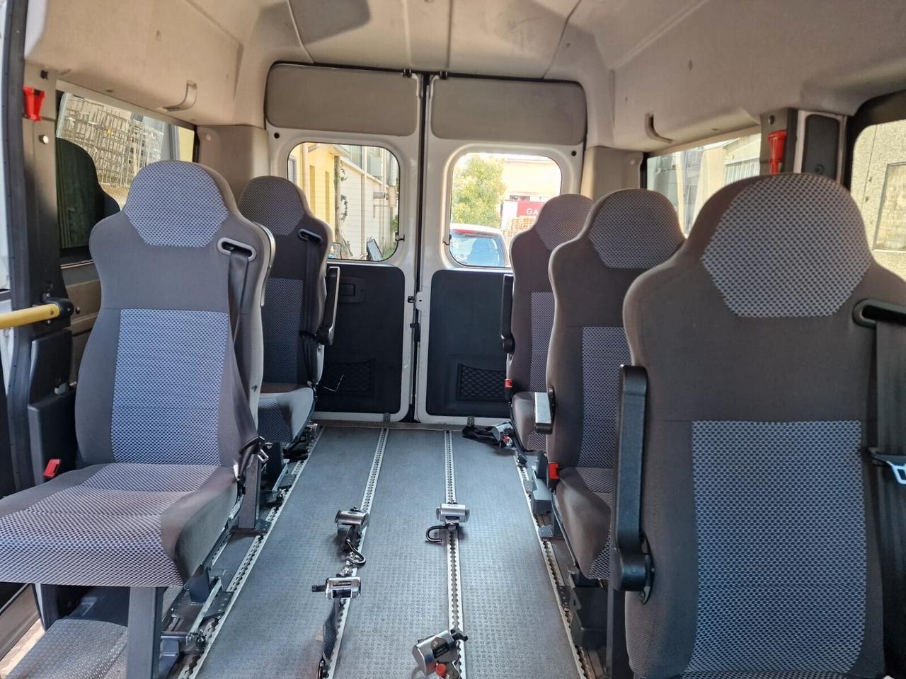 Fiat Ducato 2.3 MJT trasporto disabili 9 POSTI