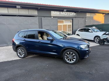 Bmw X3 20d xDrive 184cv interni Beige
