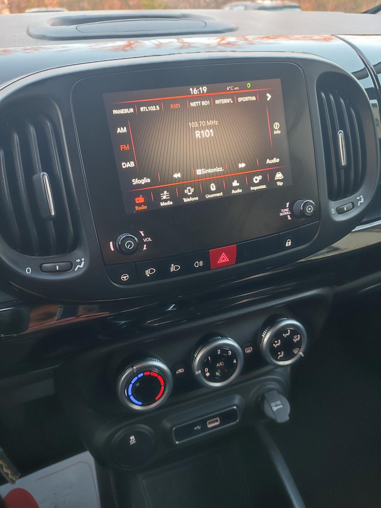FIAT 500L CROSS DEL 2019 1.4BENZINA EURO6D POCHI KM