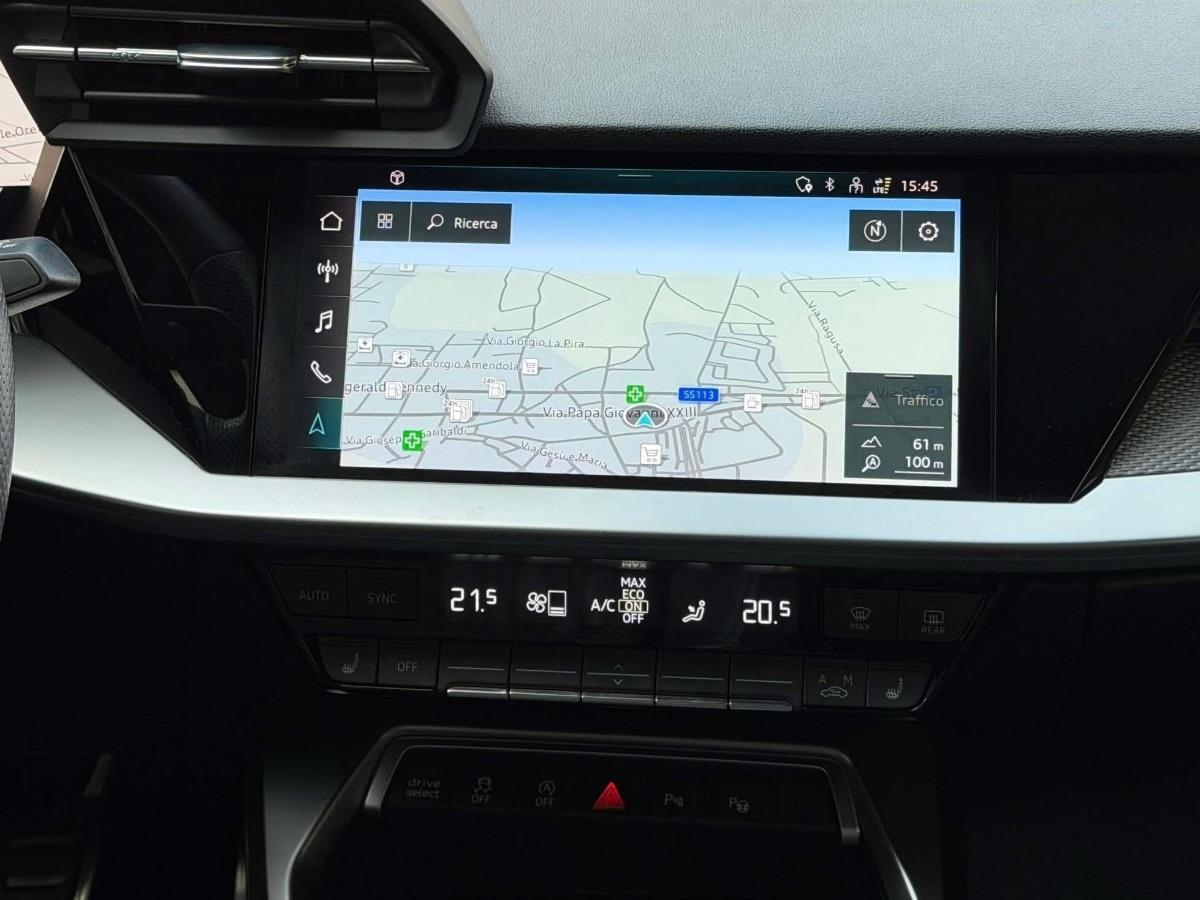Audi A3 Sportback 40TDI 200CV Quattro S-line Identity Black