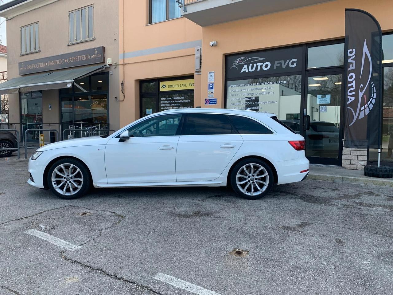 Audi A4 Avant 2.0 TDI S-tronic S-line Gancio traino Certificata