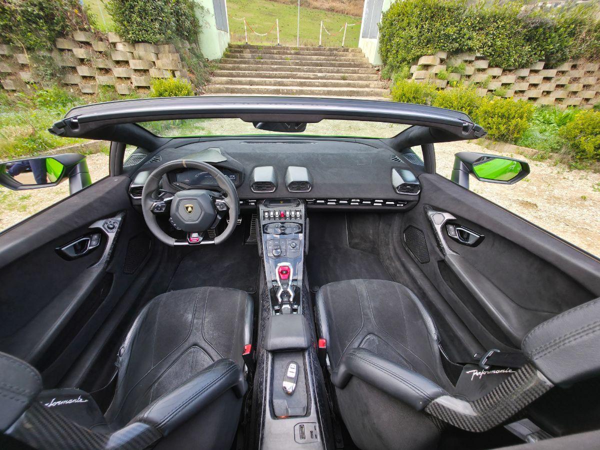 LAMBORGHINI HURACAN SPYDER PERFORMANTE NOLEGGIO