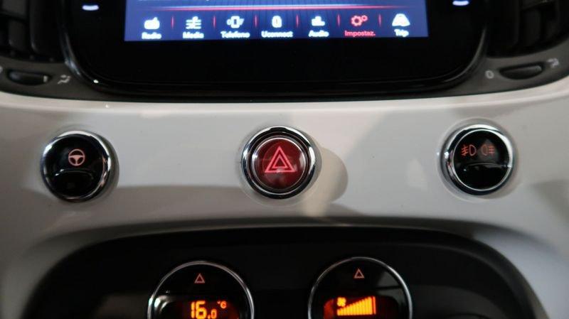 FIAT 500 Hybrid 1.0 70cv Ibrido Club # FENDI-CLIMA AUTOM-SENSORI PARCK #