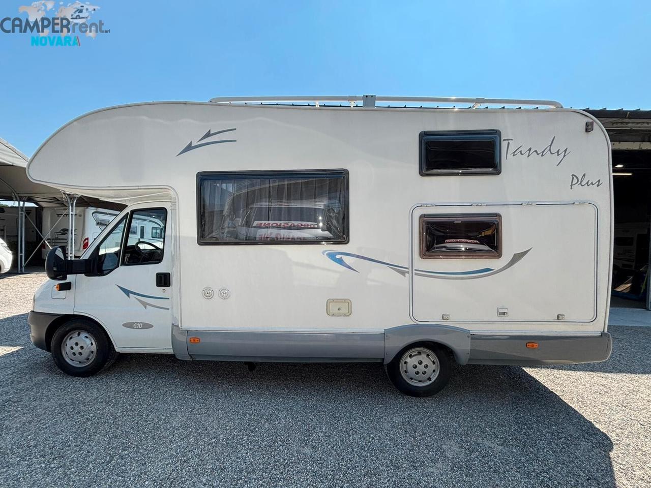 MCLOUIS TANDY PLUS 610 - mansardato con letti a castello longitudinali in coda
