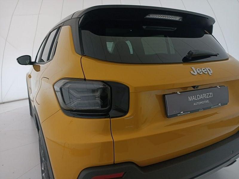 Jeep Avenger Bev Summit 100% Elettrica