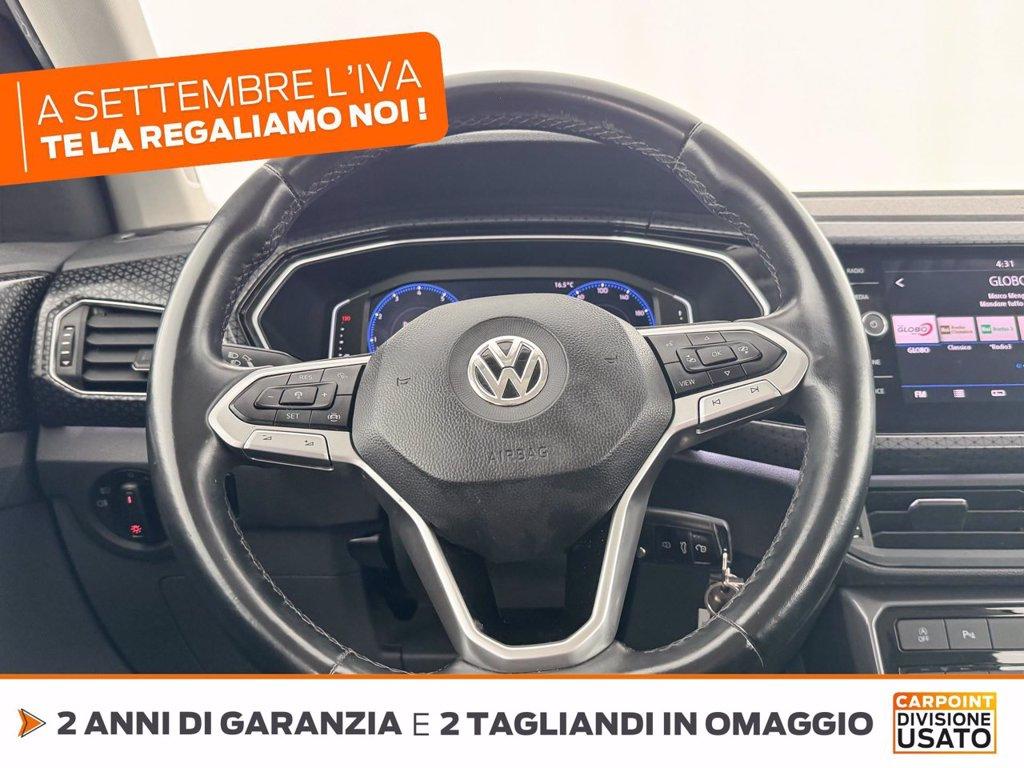 VOLKSWAGEN T-cross 1.0 tsi advanced 115cv dsg del 2019