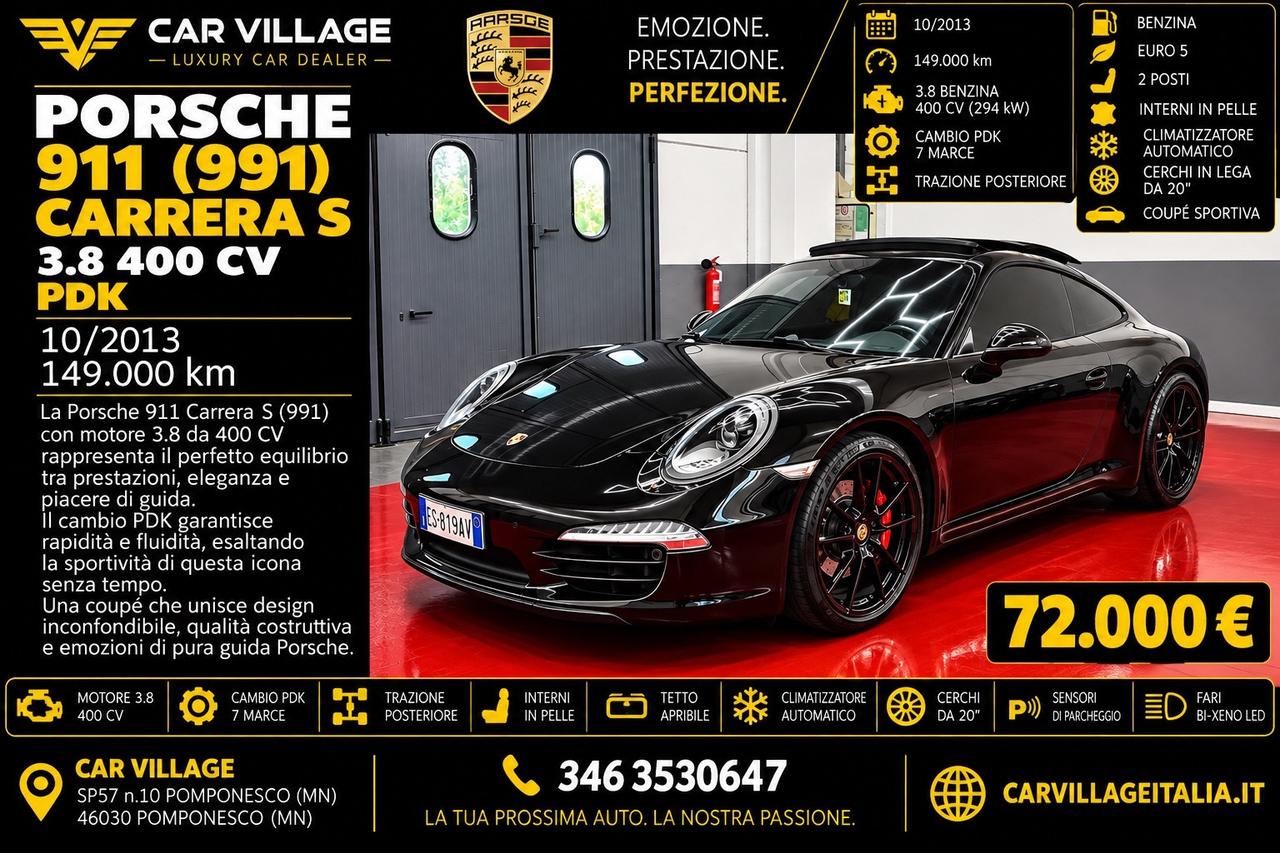 Porsche 911 3.8 Carrera S Coupé