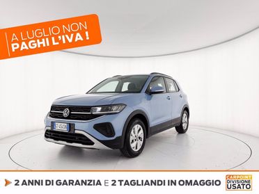 VOLKSWAGEN T-cross 1.0 tsi life 115cv dsg del 2024