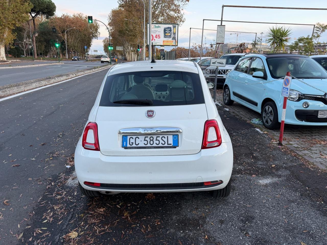 Fiat 500 1.2 benzina Mirror Manuale 69cv Cerchi 16 Navi Tetto