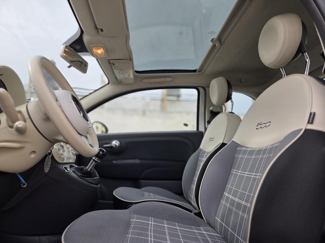 FIAT 500 1.2 69CV EASY POWER LOUNGE ANNO 2018