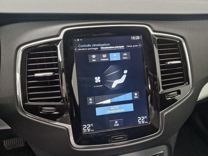 Volvo XC90 D5 AWD Geartronic 7 posti Momentum Euro 6 D-Temp