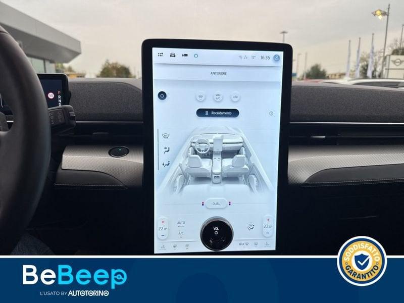 Ford Mustang Mach-E ELECTRICO EXTENDED RANGE AUTO