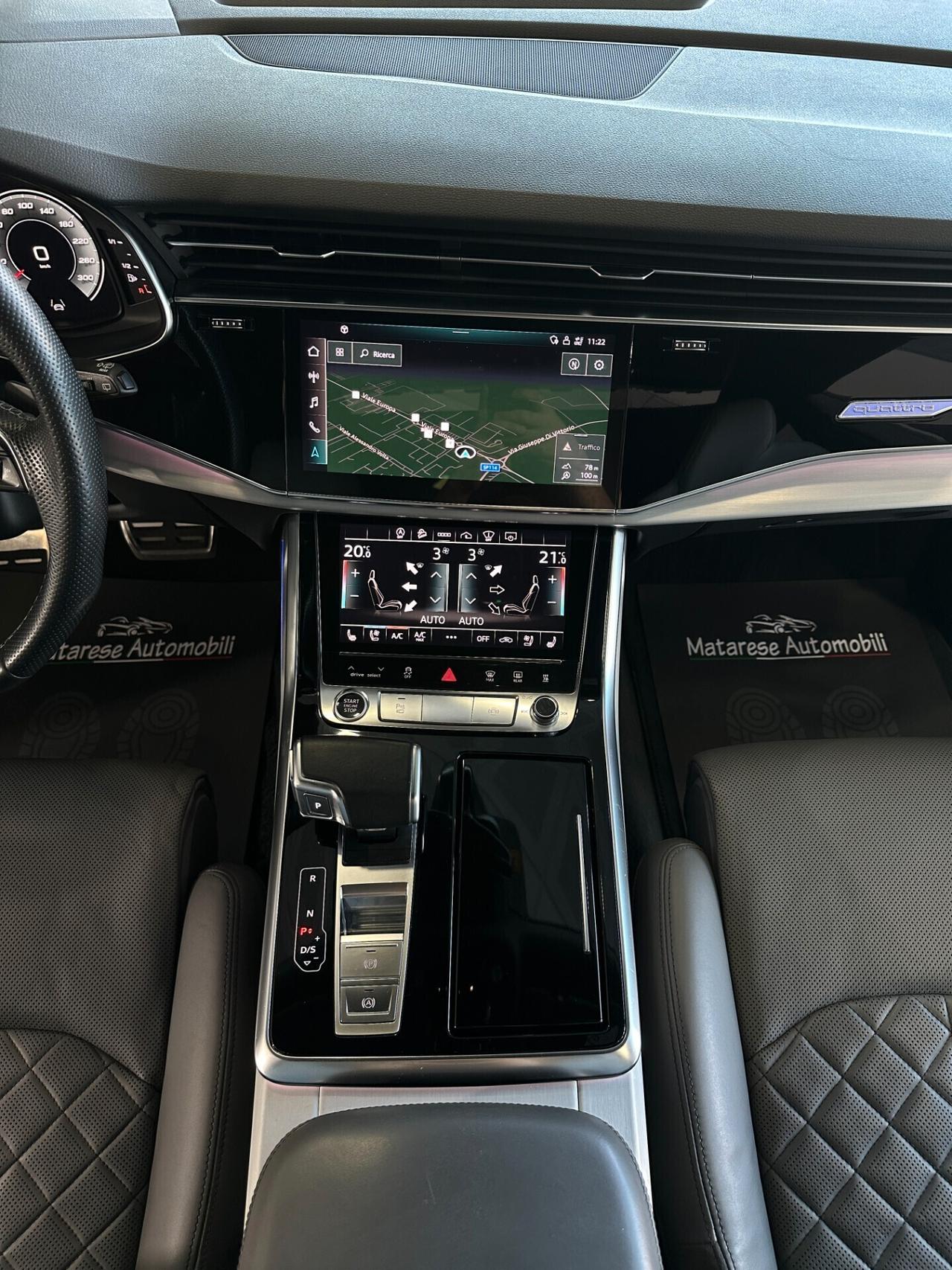 Audi Q8 S-LINE MHEV Cerchi22"+B&O+SospPneumatiche+TettoApribile