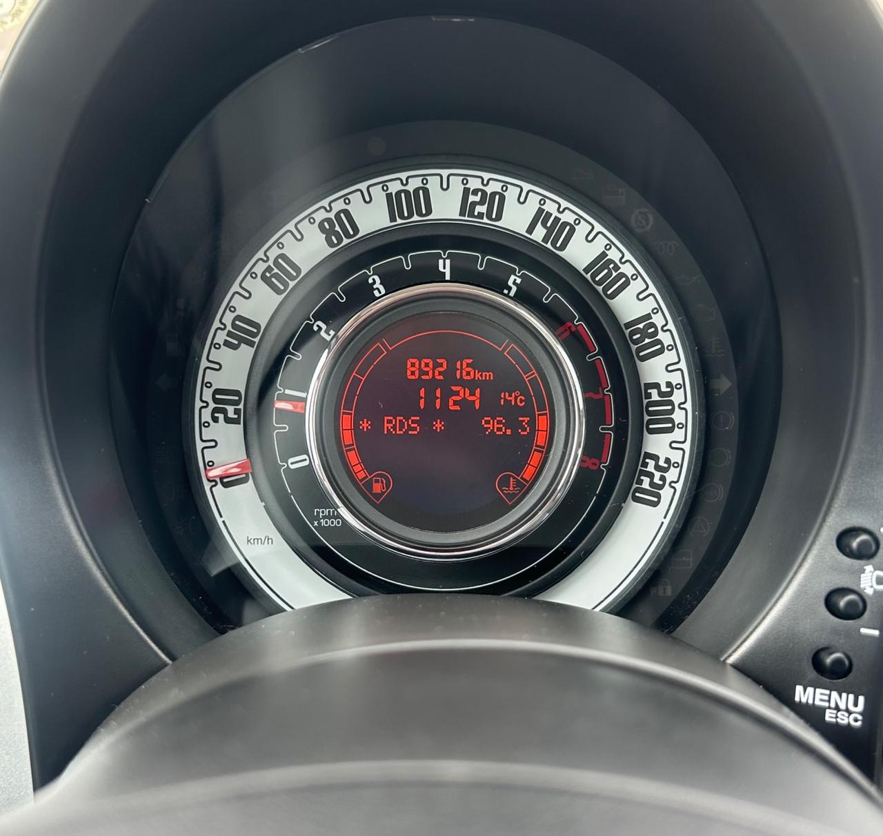 Fiat 500 1.2 Benz Neopatentati 2012 SOLO 89.000km