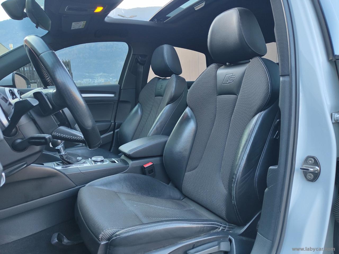 AUDI A3 Sedan 2.0 TDI 184CV quattro S-LINE TETTO