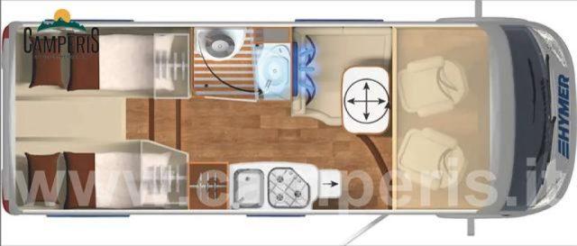 HYMER-ERIBA HYMER EXSIS I 474 - VERSIONE CAMPERIS