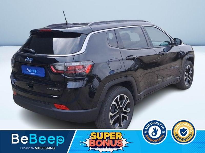 Jeep Compass 1.3 TURBO T4 PHEV LIMITED 4XE AUTO