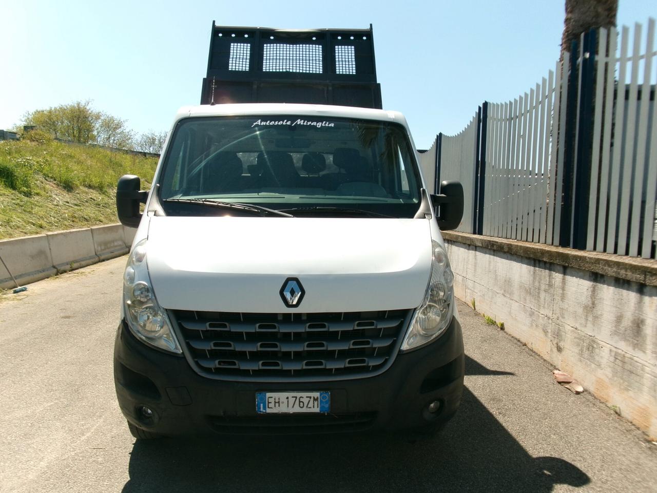 Renault Master 2.3 DCI 125CV E5 DOPPIA CABINA 7 POSTI RIBALTABILE TRILATERALE