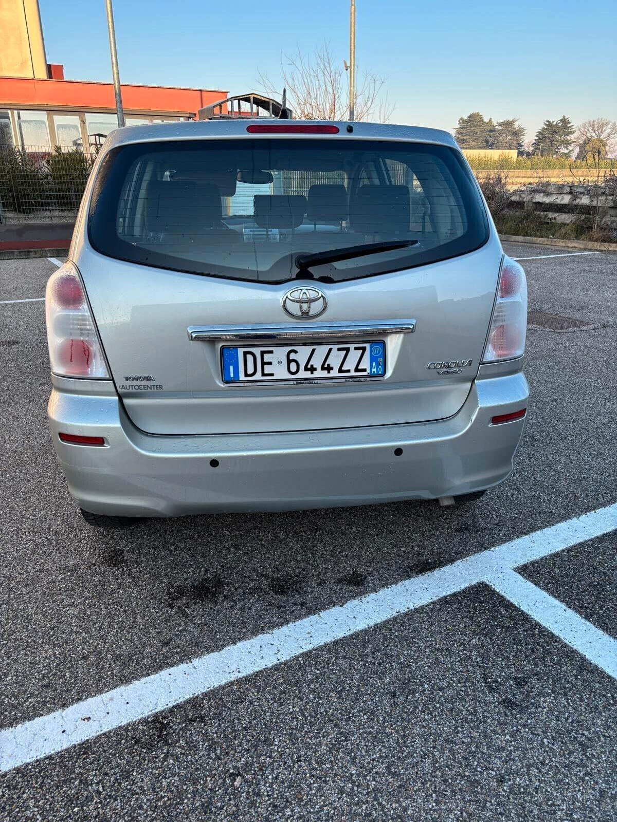 Toyota Corolla Verso 1.8 16V Sol TUTTA TAGLIANDATA TOYOTA UNICO PROPRIETARIO