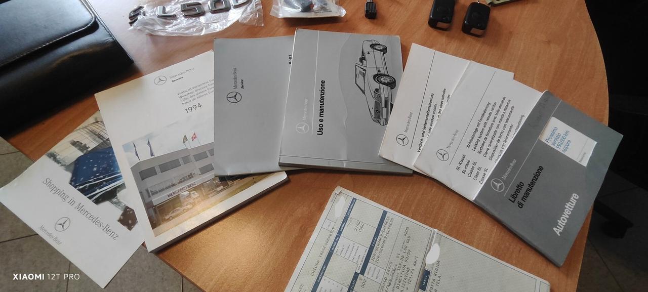 Mercedes-benz SL 500 V8 333 cv UNIPROP (PERFETTA)