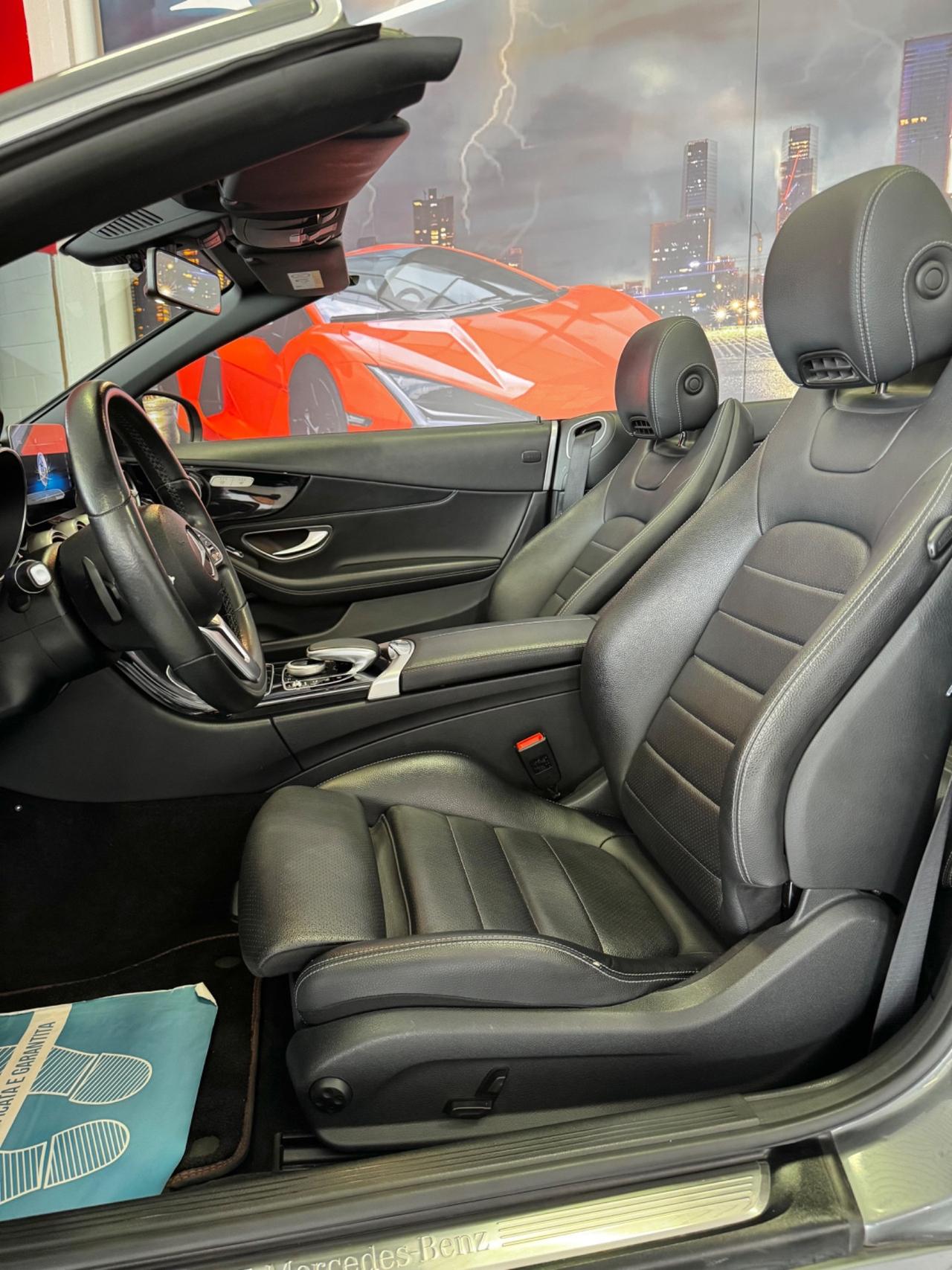 MERCEDES C200 EQ-BOOSTCABRIO PREMIUM CERTIFICATA OK PERMUTE GARANZIA INCLUSA