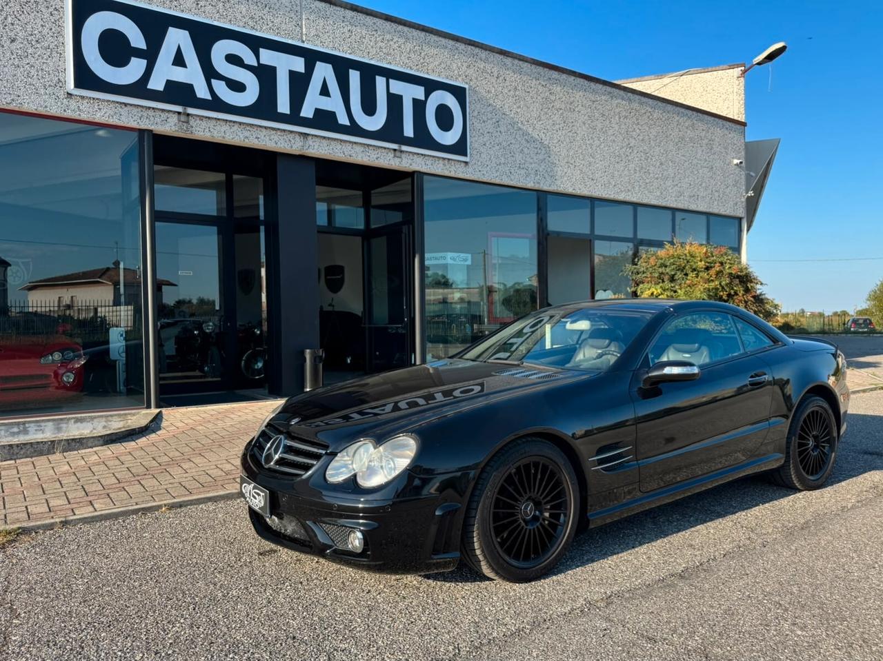 Mercedes SL 55 AMG targa oro