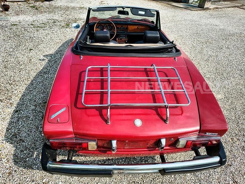 Fiat 124 Spider 1800 – Rossa Interni Neri CRS Anno 1975