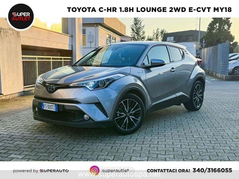 Toyota C-HR 5 Porte 1.8 Hybrid Lounge 2WD e-CVT 1.8h Lounge 2wd e-cvt my18