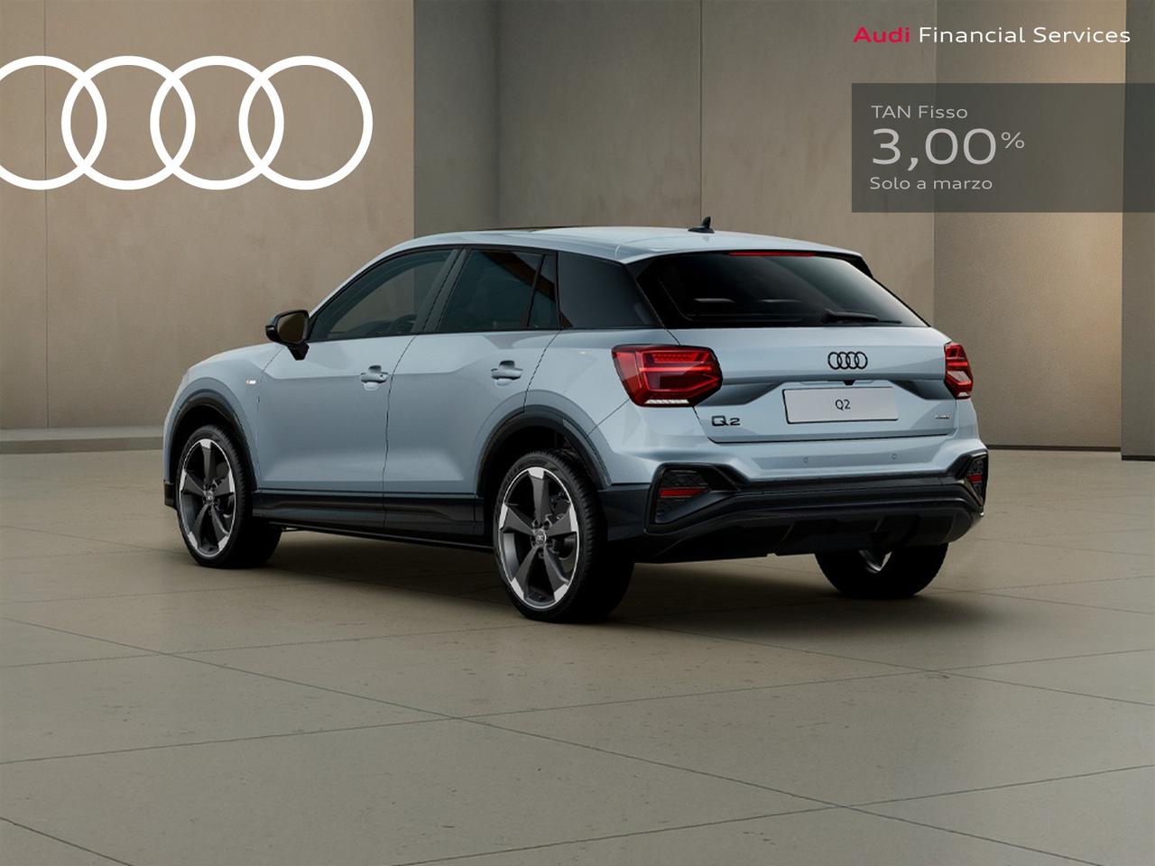 Audi Q2 35 2.0 tdi identity black quattro s-tronic