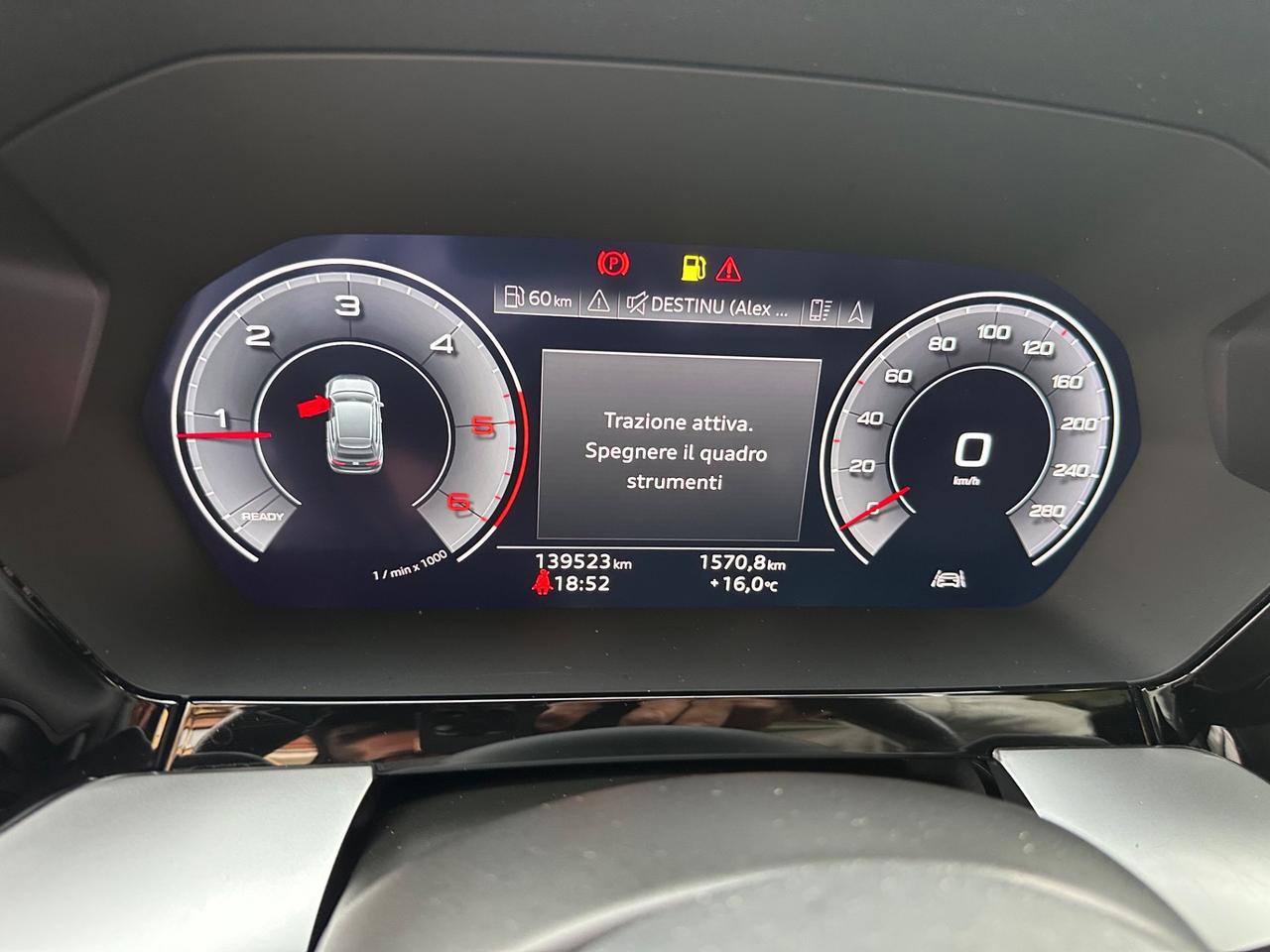 Audi A3 SPB 35 TDI S line 2/2022 KM 139535 CERT 1PROP