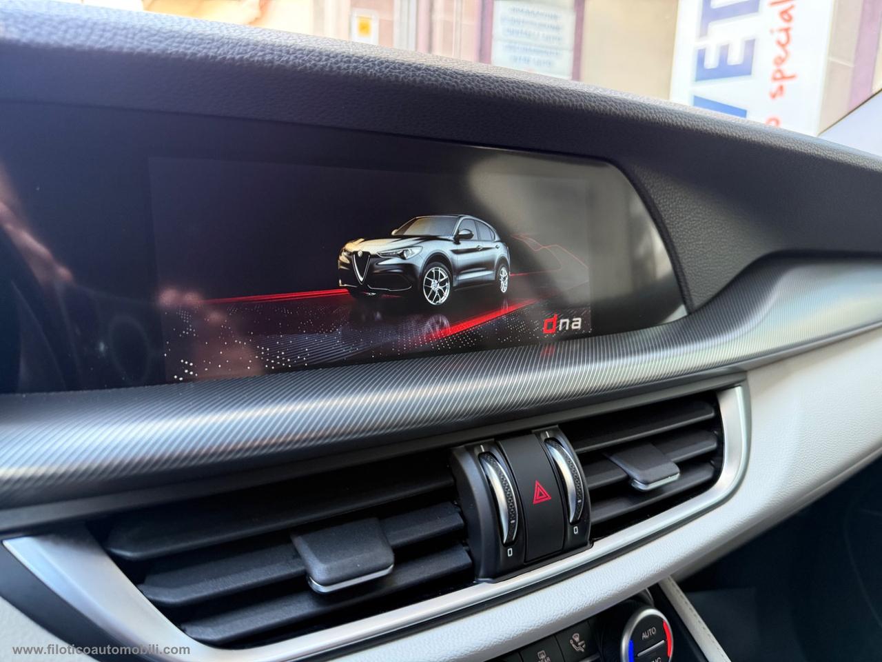 ALFA ROMEO Stelvio 2.2 T.diesel 190CV AT8 Q4 Sprint MY 2021 - GANCIO DI TRAINO ELETTRICO-PELLE
