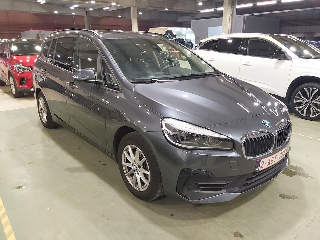 BMW 216D GRAN TOURER 116CV 6M. BUSINESS ADVANTAGE ( FARI LED - PELLE - TETTO PANORAMICO APR. - CRUISE - NAVI - PDC )
