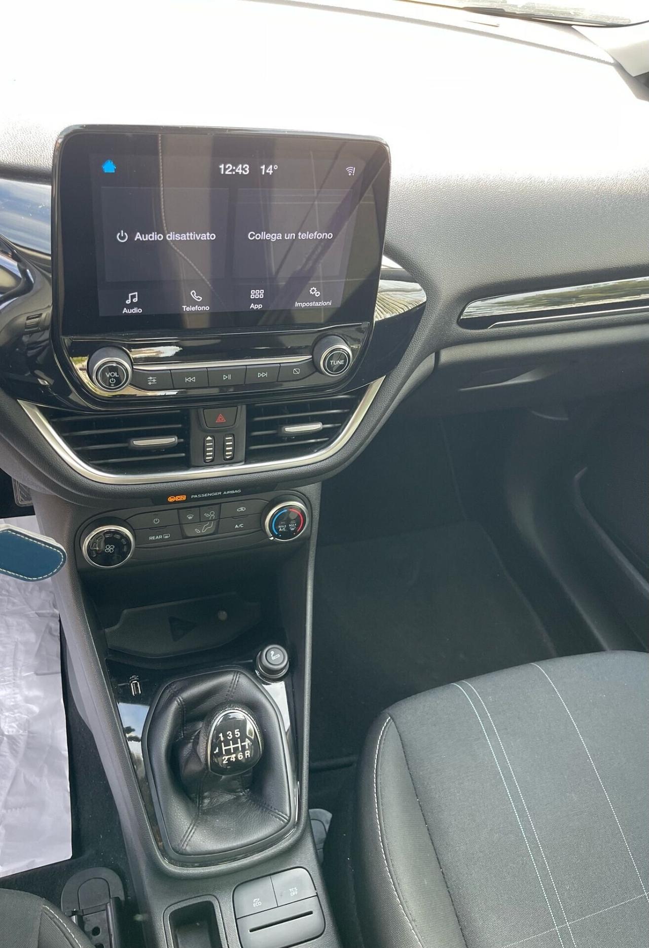 Ford Fiesta 1.5 EcoBlue 5 porte Plus KM CERTIFICATI