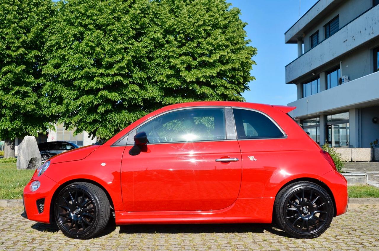 ABARTH F595 1.4 T-JET 165cv, UNICOPROPRIETARIO, SERVICE ABARTH, EURO 6D, ROSSO OFFICINA, RECORD MONZA, APPLE ANDROID, PERMUTE